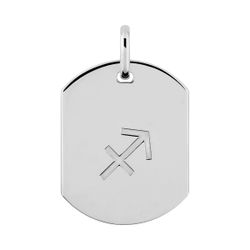 Colgante Plata Argyor MRM (AG)336471.9 Placa Zodiaco Sagitario