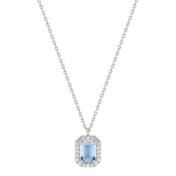 Colgante Plata Argyor MRM Mujer (AG)332797.6 Circonitas Azul Cielo Bicolor Blancas