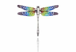 Colgante Plata Arior 1173056EPU Libélula Mosaico Multicolor