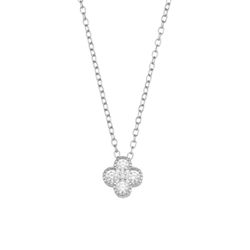 Colgante Plata Circonitas 7mm COZ0313RH 38+5cm