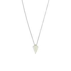 Colgante Plata Mujer COM0098RHCAXX Piedra Mineral Calcedonia