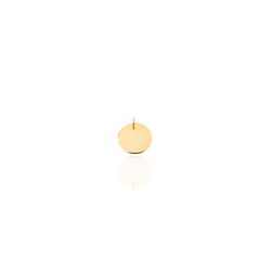 Colgante Plata Dorada 6mm CGL0078DOXX06 Chapa
