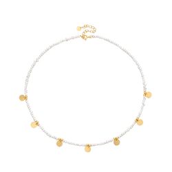Colgante Plata Dorada COM0113DOPA Perlas