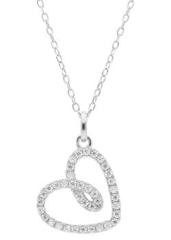 Colgante Plata Liska LAD3155CL Corazón Circonitas