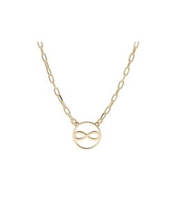 Colgante Plata Dorada Liska LAF6435CL-D Infinito