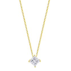 Colgante Plata Dorada Lotus LP3835-1/2 Circonita