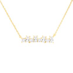 Colgante Plata Dorada Mujer 28mm COZ0375DO Circonitas