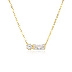 Colgante Plata Dorada Mujer 5mm COZ0396DO Circonitas