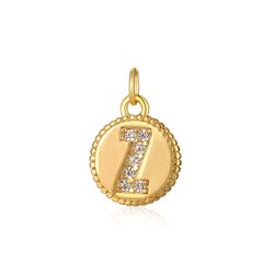 Colgante Plata Dorada Mujer CHZ0036DOCZZ Letra Z Circonitas