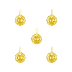 Colgante Plata Dorada Mujer CHZ0065DOCI Circonita Amarilla (1) Unidad