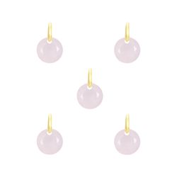 Colgante Plata Dorada Mujer CHZ0065DOZP Circonita Rosa (1) Unidad
