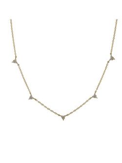 Colgante Plata Dorada Mujer PGAR823/C Circonitas