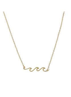 Colgante Plata Dorada Mujer PGAR824/C Olas En Brillo