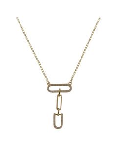 Colgante Plata Dorada Mujer PGAR890/C Óvalos Circonitas