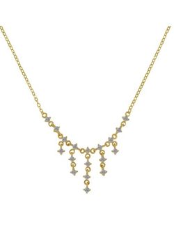 Colgante Plata Dorada Mujer PGAR897/C Estrellas Polares Circonitas