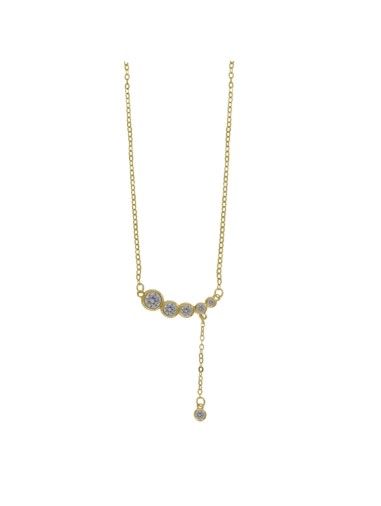 Colgante Plata Dorada Mujer PGAR899/C Circonitas