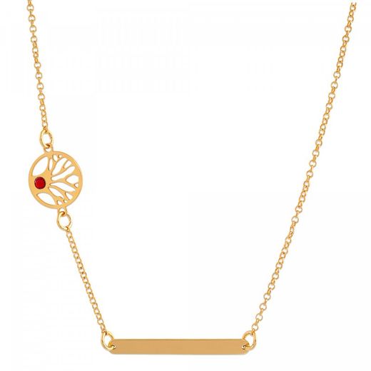 Sovrani AVP094 Gold Plated Tree of Life Pendant
