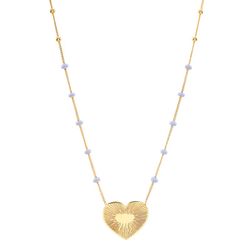 Colgante Plata Dorada Sovrani AVP325 Bola Corazón
