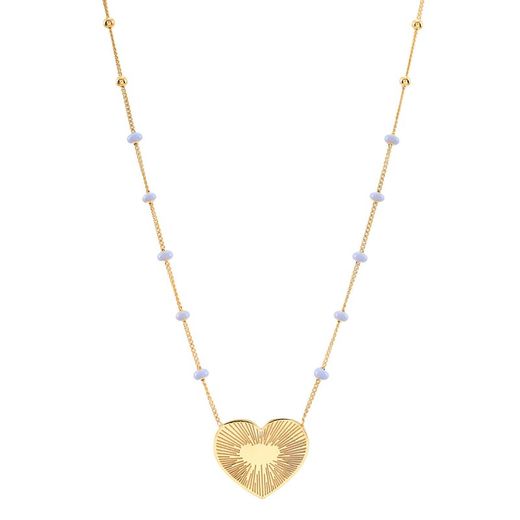 Colgante Plata Dorada Sovrani AVP325 Bola Corazón