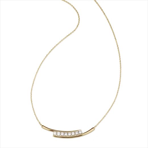 Colgante Plata Dorada Sovrani J12808 Circonitas 40+5cm