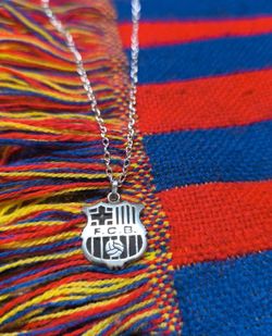 Colgante Plata FC Barcelona Escudo FCB-CEA