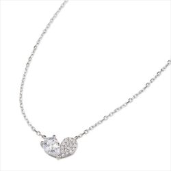 Colgante Plata J12798 Corazón Circonitas 40+5cm