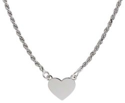 Colgante Plata Liska LAF6499CL-C Corazón En Brillo