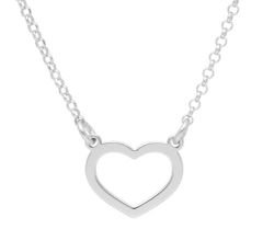 Colgante Plata Liska LAF6512CL Corazón En Brillo