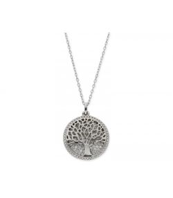 Colgante Plata Liska Mujer LAD4460CL Árbol De La Vida Circonitas
