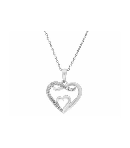 Liska Women's Silver Pendant LAD7060CL Blue Spinel Star