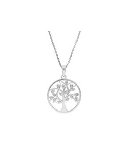Colgante Plata Liska Mujer LAD7076CL Árbol De La Vida Circonitas