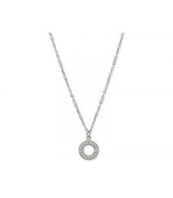 Colgante Plata Liska Mujer LAD8114CL-B Circulo Circonitas