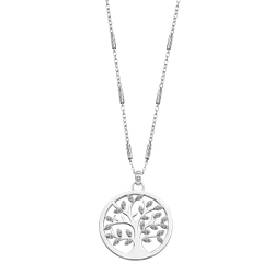 Colgante Plata Lotus LP1892-1/1 Árbol De La Vida Circonitas