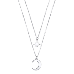 Colgante Plata Lotus LP3021-1/1 Luna - Estrella