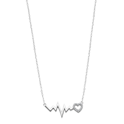 Colgante Plata Lotus LP3041-1/1 Corazón Circonitas