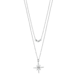 Colgante Plata Lotus LP3048-1/1 Estrella Circonita