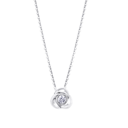 Colgante Plata Lotus LP3059-1/1 Flor Circonita