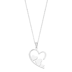 Colgante Plata Lotus LP3237-1/1 Corazones