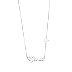 Colgante Plata Lotus LP3405-1/1 Palabra MAMÁ - Corazón