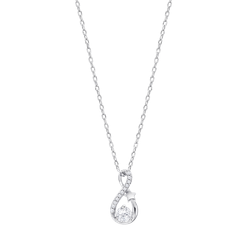 Colgante Plata Lotus LP3647-1/1 Infinito Circonitas