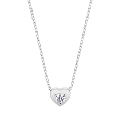 Colgante Plata Lotus LP3849-1/1 Corazón Circonita