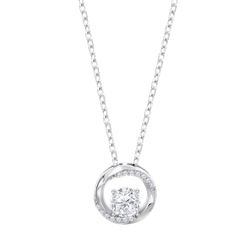 Colgante Plata Lotus LP3910-1/1 Aro Circonitas