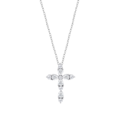 Colgante Plata Lotus LP3915-1/1 Cruz Circonitas