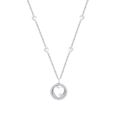 Colgante Plata Lotus LP3917-1/1 Aro Corazón Circonitas