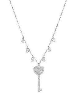 Colgante Plata Marea D02907/AW Llave Circonitas