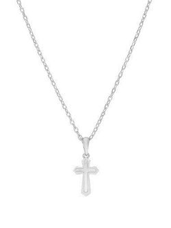 Colgante Plata Marea Niña D03307/BC Cruz C. Nácar