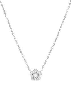 Colgante Plata Marea Niña D03307/BI Flor Circonitas