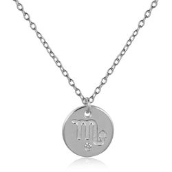 Colgante Plata Mujer 10mm COZ0161RH Zodiaco Escorpio Circonitas