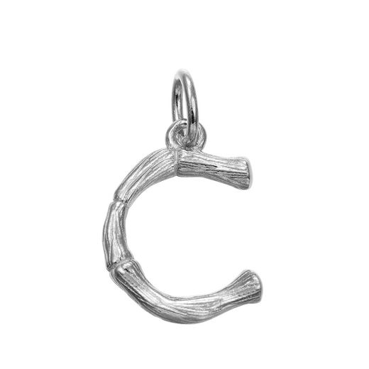 Colgante Plata Mujer 15mm CG00057RHC Letra C