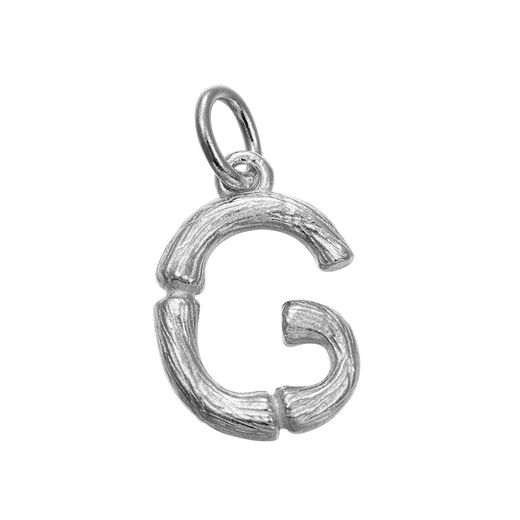 Colgante Plata Mujer 15mm CG00057RHG Letra G